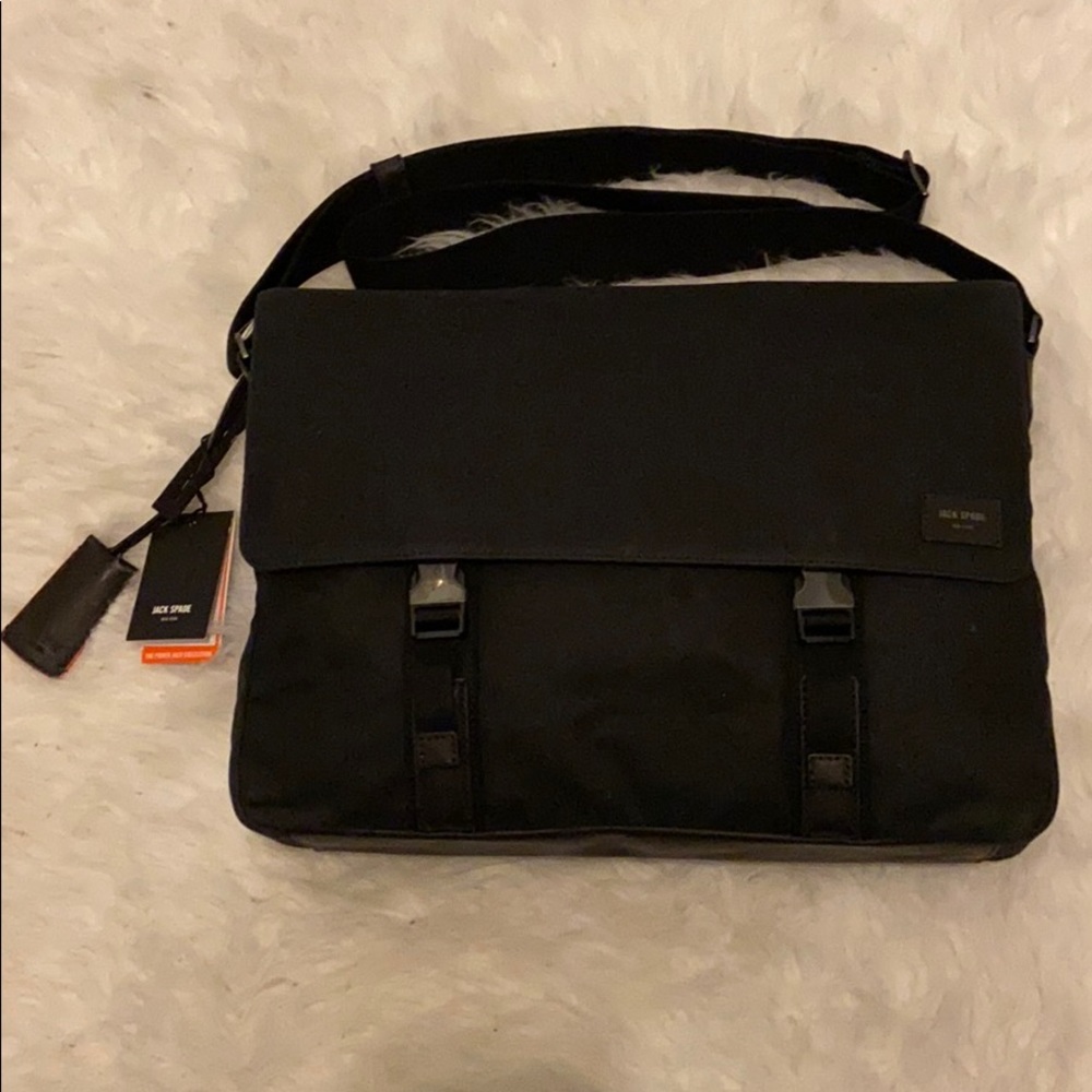 NWT Jack Spade Chargeable Messenger bag